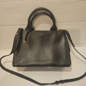 Black Leather Handbag